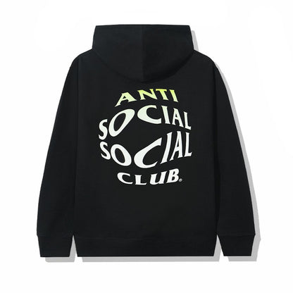 Anti Social Social Club Crystal Clear Hoodie Black