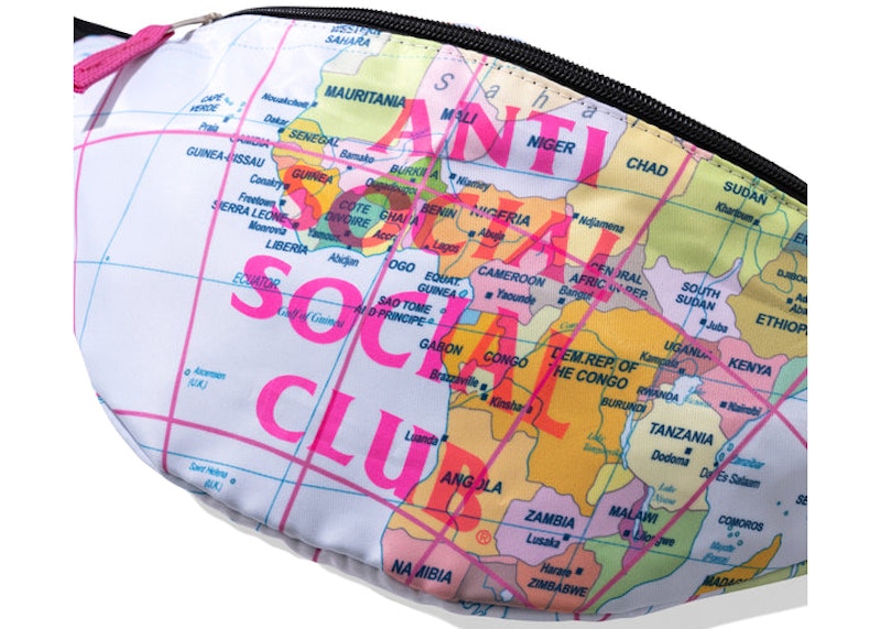 Anti Social Social Club Current Location Fanny Pack Multi