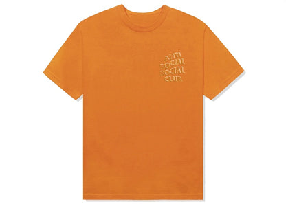 Anti Social Social Club Deeper Than Usual Tee Orange Sherbet