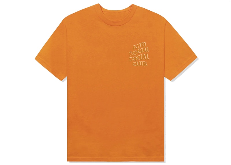 Anti Social Social Club Deeper Than Usual Tee Orange Sherbet