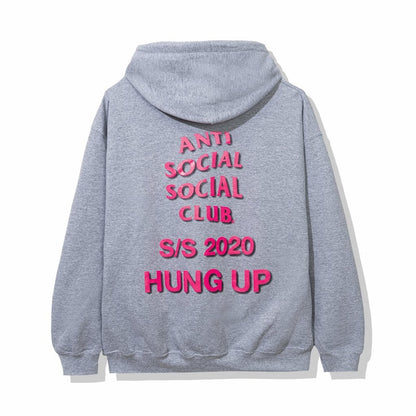 Anti Social Social Club Dialtone Hoodie Grey
