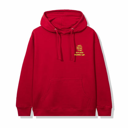 Anti Social Social Club Dialtone Hoodie Red