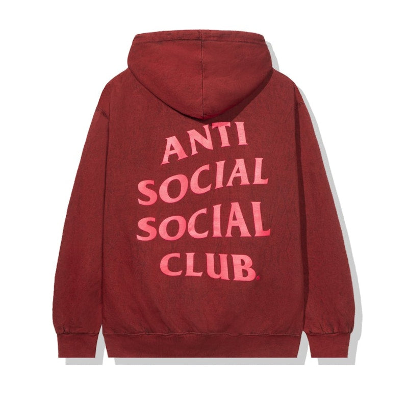 Anti Social Social Club Don't Hoodie Red