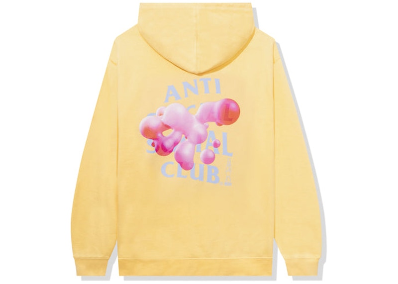 Anti Social Social Club Don't Touch Hoodie Cream