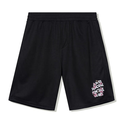 Anti Social Social Club Drama Club Mesh Shorts Black