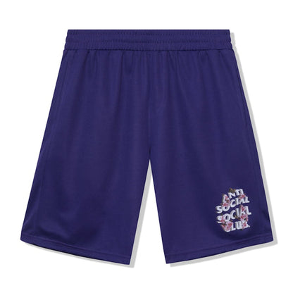 Anti Social Social Club Drama Club Mesh Shorts Purple