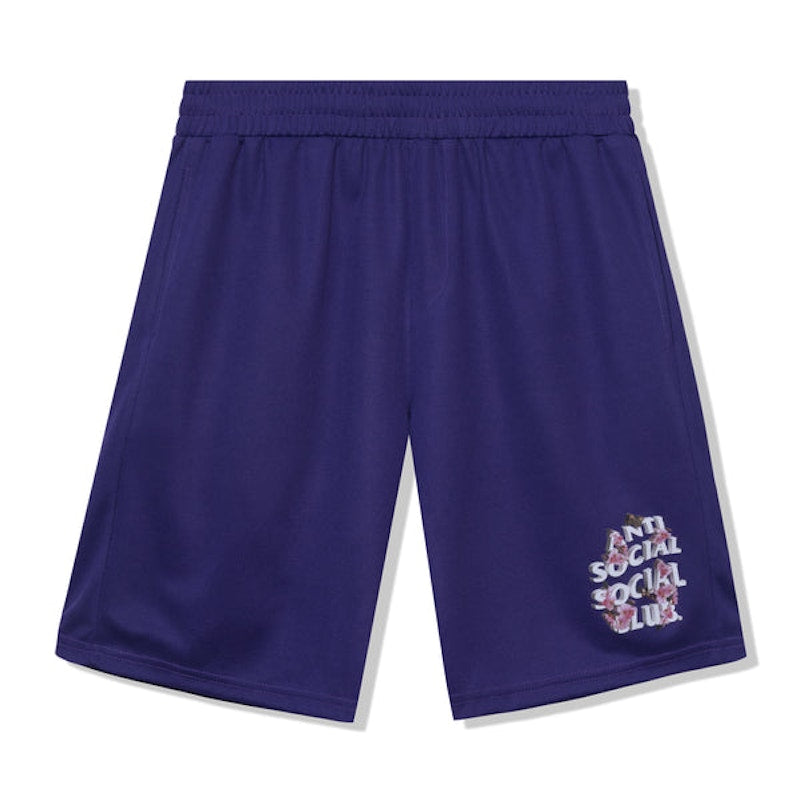 Anti Social Social Club Drama Club Mesh Shorts Purple