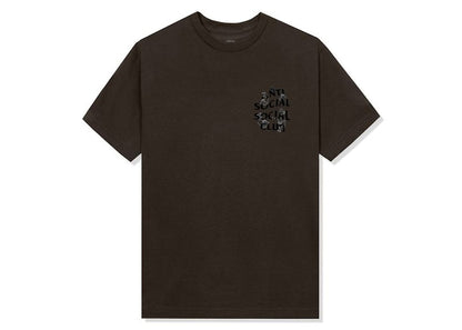 Anti Social Social Club Dramatic Tee Brown