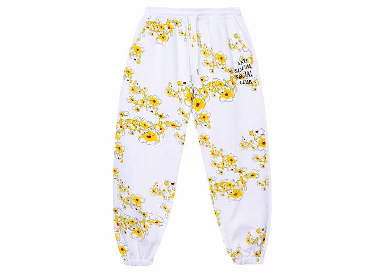 Anti Social Social Club Draw Conclusions Sweatpants White