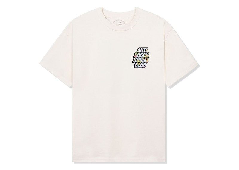 Anti Social Social Club Drop A Pin Tee Cream
