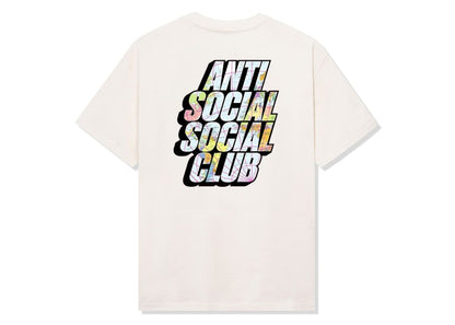 Anti Social Social Club Drop A Pin Tee Cream