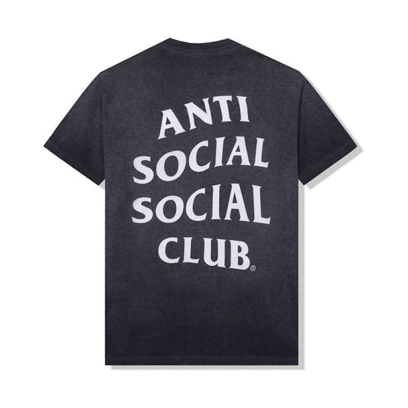 Anti Social Social Club Dying On the Gram Mineral Wash T-shirt Black