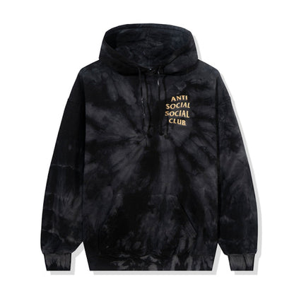 Anti Social Social Club Effectionate Hoodie Black Tie Dye