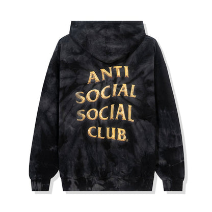 Anti Social Social Club Effectionate Hoodie Black Tie Dye