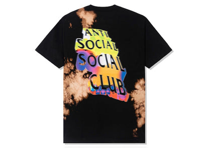 Anti Social Social Club Entheogen Tie Dye Tee Black