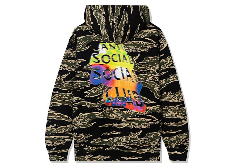 Anti Social Social Club Entheogen Tiger Hoodie Tiger Camo