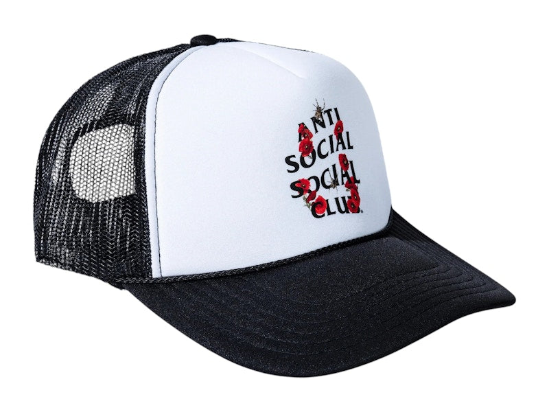 Anti Social Social Club Epigyne Cap White/Black