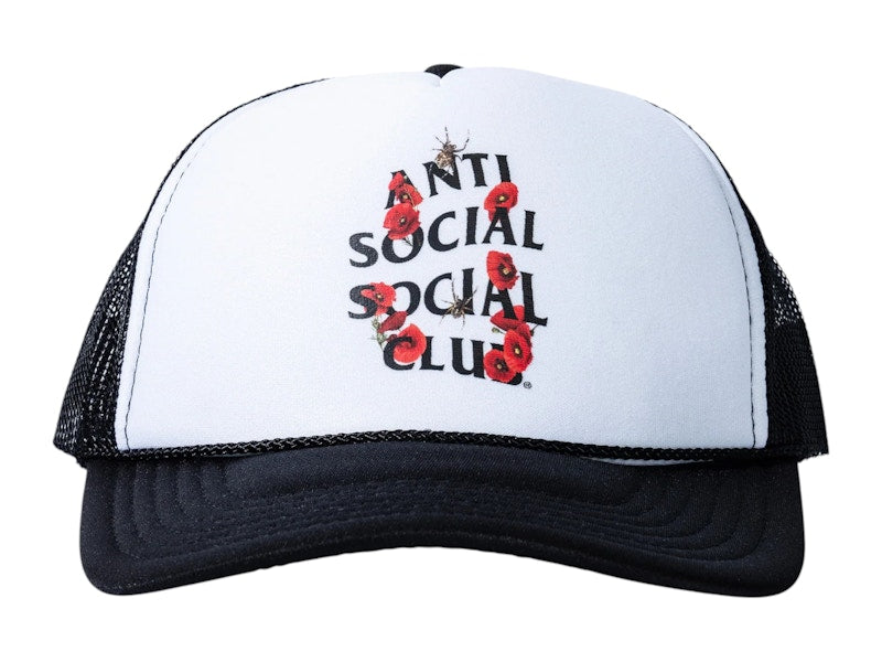 Anti Social Social Club Epigyne Cap White/Black