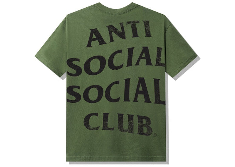 Anti Social Social Club Excessive T-shirt Army Green