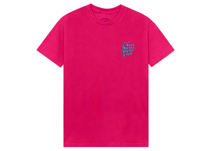 Anti Social Social Club Eyelash Tee Pink