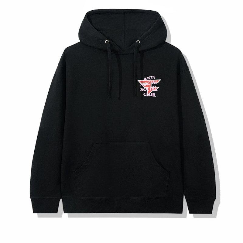 Anti Social Social Club Faze Clan Hoodie Black