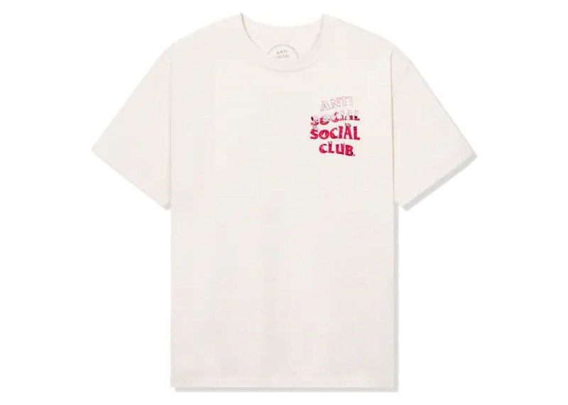 Anti Social Social Club Fire Inside Tee Natural