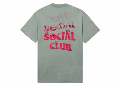 Anti Social Social Club Fire Inside Tee Sage