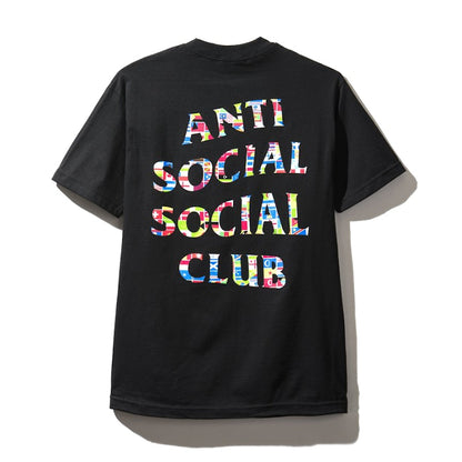 Anti Social Social Club Flag Tee Black