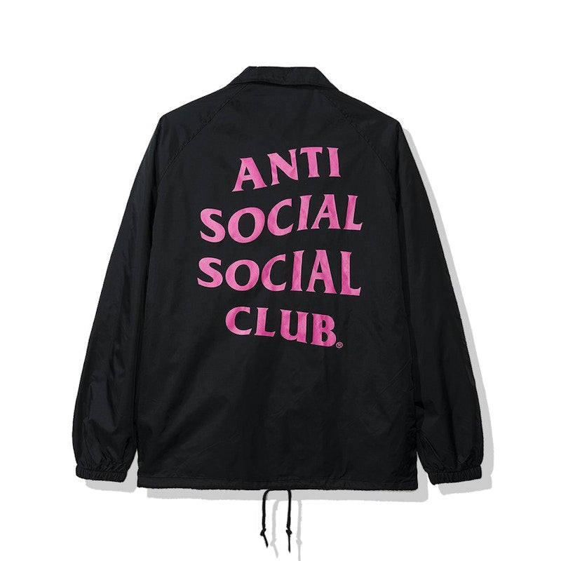 Anti Social Social Club Forever Hated Coach Jacket (FW19) Black