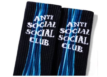 Anti Social Social Club Fracture Socks Black