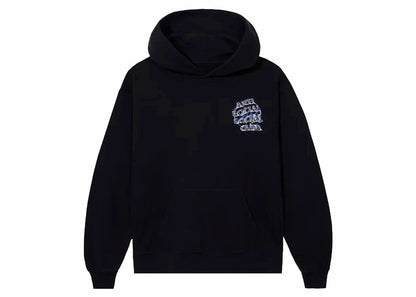 Anti Social Social Club Fragment Bolt Hoodie Black/Navy