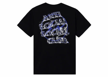 Anti Social Social Club Fragment Bolt Tee Black/Navy