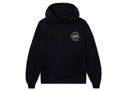 Anti Social Social Club Fragment Half Tone Hoodie Black/Gray