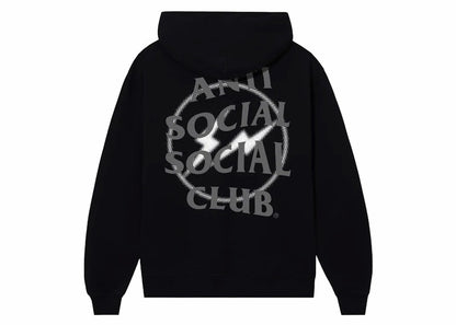Anti Social Social Club Fragment Half Tone Hoodie Black/Gray
