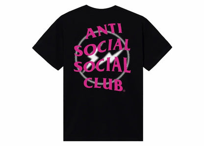 Anti Social Social Club Fragment Half Tone Tee Black/Pink