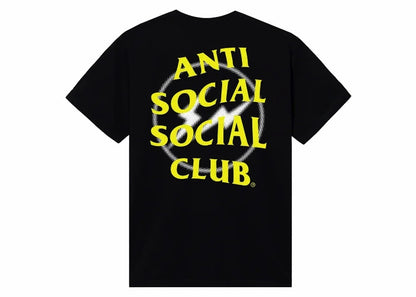 Anti Social Social Club Fragment Half Tone Tee Black/Yellow