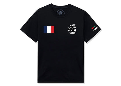 Anti Social Social Club France Tee Black