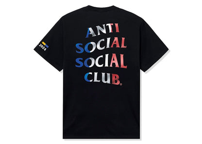 Anti Social Social Club France Tee Black