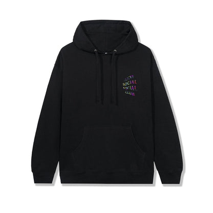 Anti Social Social Club Fuzzy Connection Hoodie Black