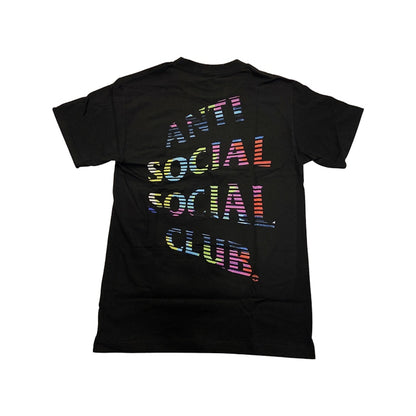 Anti Social Social Club Fuzzy Connection T-shirt Black