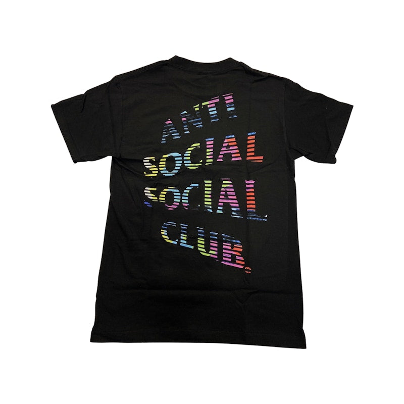 Anti Social Social Club Fuzzy Connection T-shirt Black