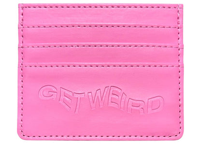 Anti Social Social Club Get Weird Card Holder Pink