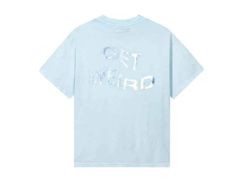 Anti Social Social Club Get Weird Hologram Tee Sky Blue