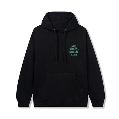 Anti Social Social Club Glitch Hoodie Black