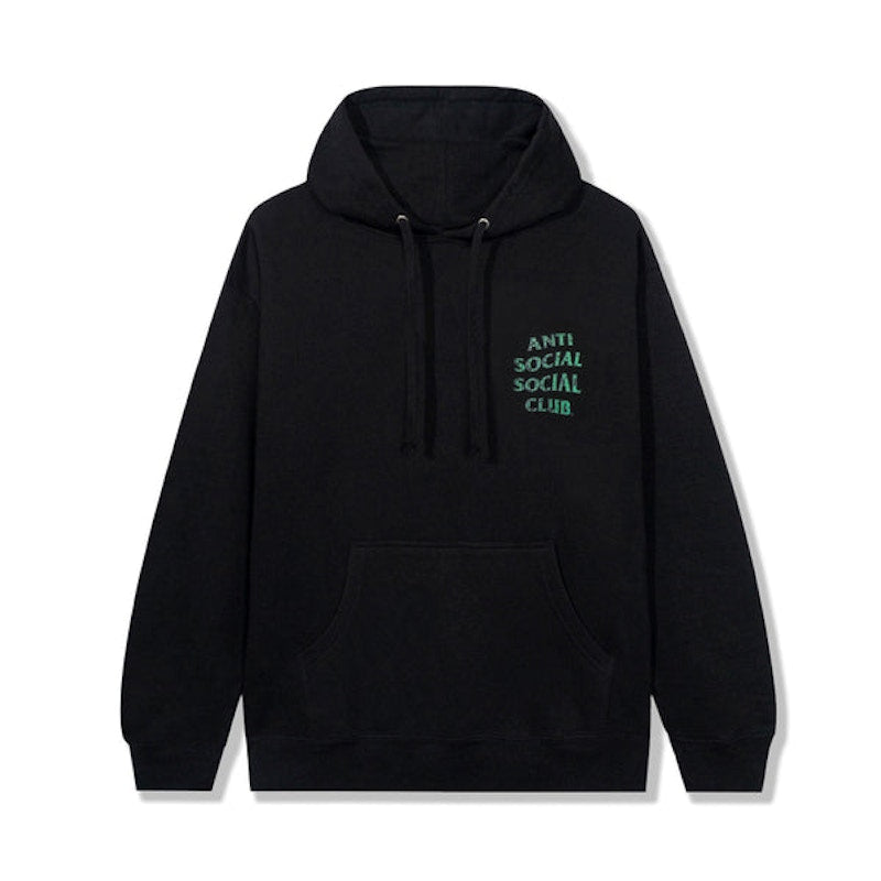 Anti Social Social Club Glitch Hoodie Black