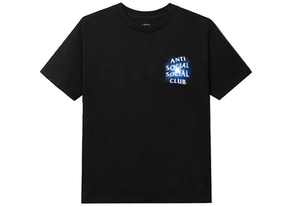 Anti Social Social Club Glow In The Dark Pain T-shirt Black/Blue