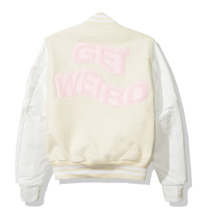 Anti Social Social Club Golden Bear Jacket (FW19) White/Cream