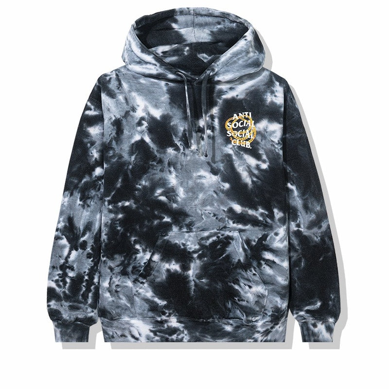 Anti Social Social Club Good Hoodie Black Tie Dye