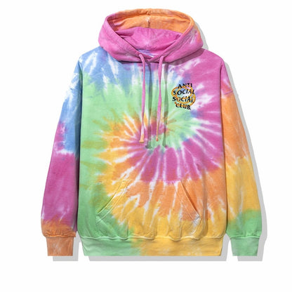 Anti Social Social Club Good Hoodie Rainbow Tie Dye