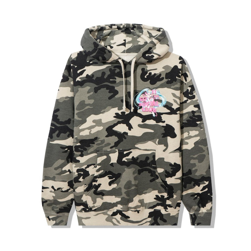 Anti Social Social Club Good Smile Racing Hatsune Miku Hoodie Camo
